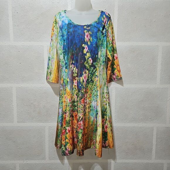 Lily Dresses & Skirts - LILY Floral Print Casual Pullover Dress
